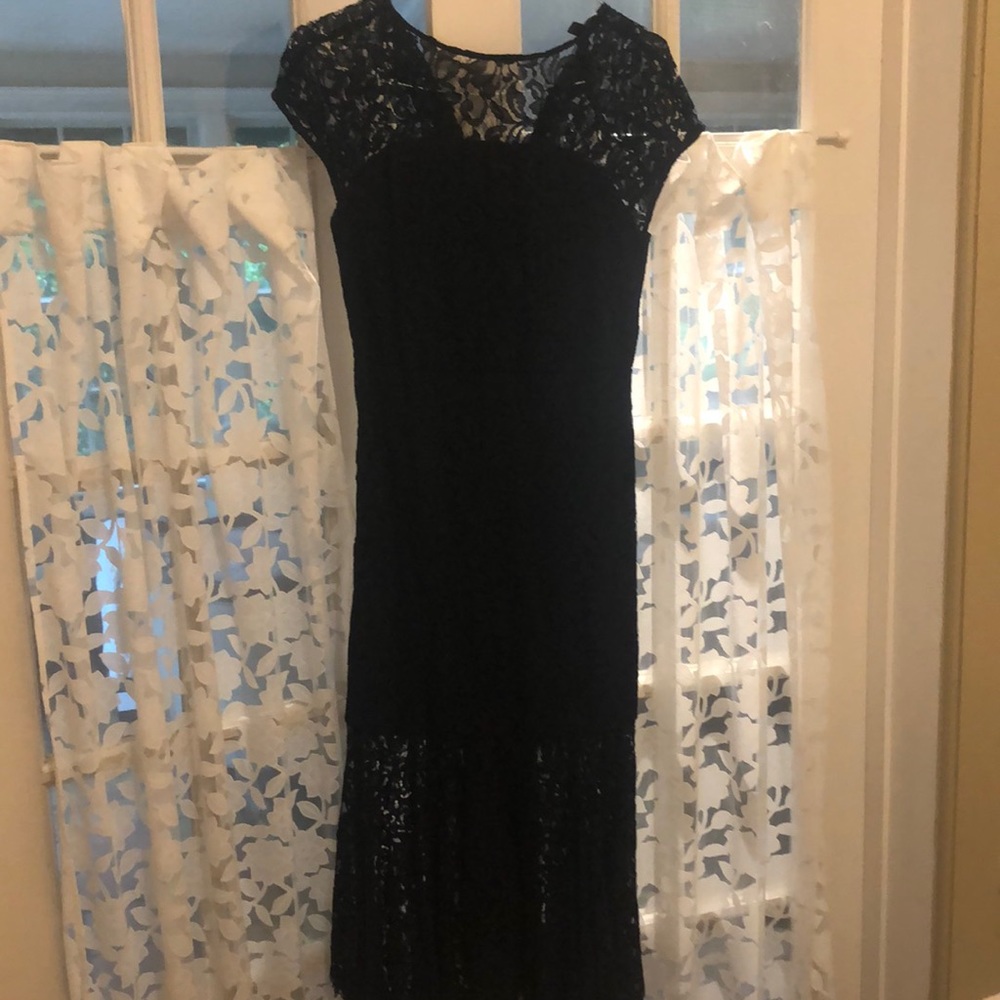 Lace maxi dress